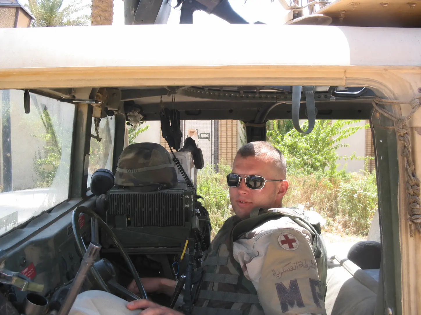 Matt, founder of BFOD.us, deployed to Iraq for Operation Iraqi Freedom I